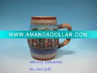 Embossment Porcelain mugs cup