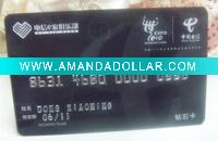 embossing telecom ic card