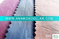 Wholesale embossed shoes pu leather E26