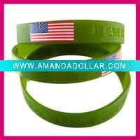 Wholesale Embossed silicone wrist band