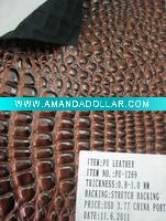 Wholesale 2011 fashion embossed pu leather 1269