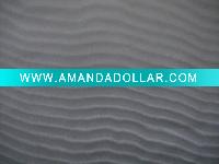 Wholesale Solid Shape Memory/Stripe Embossed/100% Polyester Fashion Shell Fabric