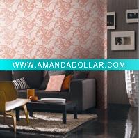 Wholesale 2011 new deep embossed modern vinyl wallpaper