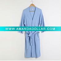 polyester bathrobe fabric / poly peach finished fabric
