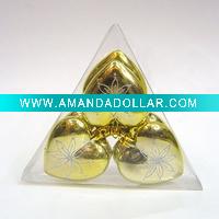 Wholesale glass Christmas ball ornament