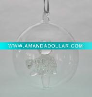 Wholesale handmade glass bear ornaments