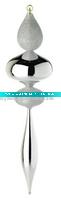 Wholesale Modern Shiny Onion Finial Silver