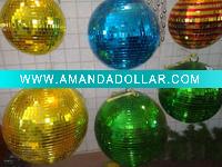 Wholesale big glass ball christmas ornaments