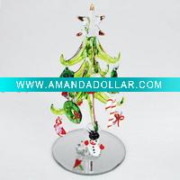 Wholesale Christmas Glass Decoration Trees Ornaments JYSP101012