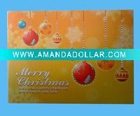 Wholesale LED Fiber Christmas Greeting Card