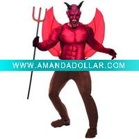 the hellboy red devil halloween costume