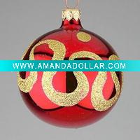 Wholesale Glass Christmas Ball Ornament