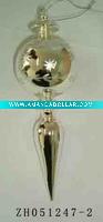 Wholesale glass x'mas ball