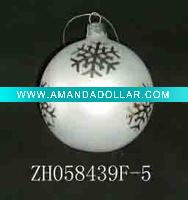 Wholesale glass x'mas ball