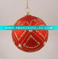 Wholesale Glass christmas ornament christmas tree ball