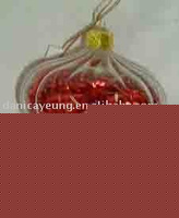 glass x'mas ball