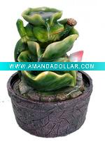Wholesale Small bird table water fountain with Battery indoor ornaments