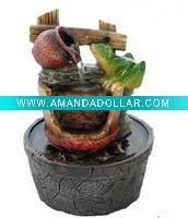 Wholesale Small bird table water fountain with Battery indoor ornaments