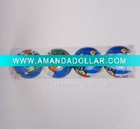 Wholesale LOT OF 24 BLUE CHRISTMAS BALL ORNAMENTS DECORATION NEW IN BOX!