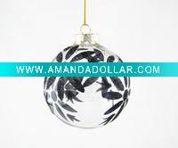 Wholesale Clear Glass Christmas Ball Ornament
