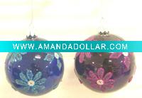 Wholesale Glass ball ornament,change to 2 asst.