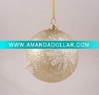 Wholesale Glass christmas ornament christmas tree ball