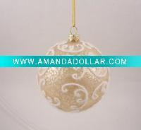 Wholesale Glass christmas ornament christmas tree ball