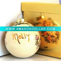 Wholesale Glass Ball Christmas Ornament