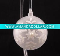 Wholesale Glass christmas ornament christmas tree ball
