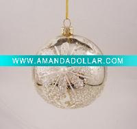 Wholesale Glass christmas ornament christmas tree ball