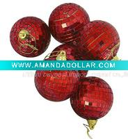 Wholesale SHATTERPROOF CHRISTMAS MIRRORED DISCO BALL FOR CHRISTMAS TREE DECORATION 2"