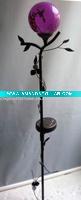 Wholesale solar garden ball with metal stand