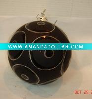 Wholesale GLASS X'MAS BALL