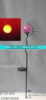 Wholesale solar garden ball with metal stand