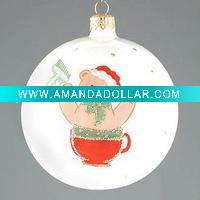 Wholesale 6cm Glass Christmas Ball