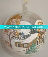 Wholesale Glass christmas tree ball xmas decoration
