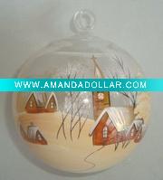 Wholesale Glass christmas ball xmas decoration