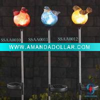 Wholesale solar garden ball with metal stand