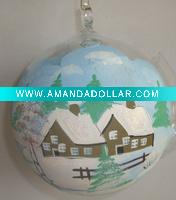 Wholesale Glass christmas tree ball xmas decoration