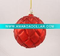 Wholesale Glass christmas tree ball xmas decoration