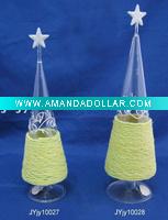 Wholesale glass christmas tree JYyj10025-10026