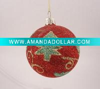Wholesale Hand blown christmas ornament glass ball