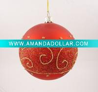 Wholesale Hand blown christmas ornament glass ball