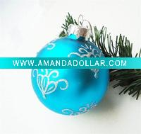 Wholesale Glass christmas tree ball xmas decoration