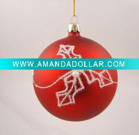 Wholesale Glass christmas tree ball xmas decoration