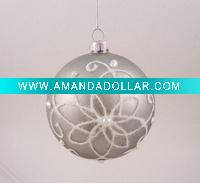 Wholesale Glass christmas tree ball xmas decoration
