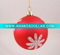 Wholesale Hand blown christmas ornament christmas tree ball