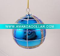 Wholesale Hand blown christmas ornament christmas tree ball