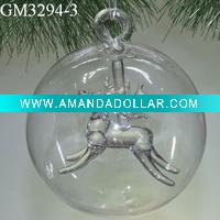 Wholesale glass christmas tree hanging ball