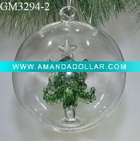 Wholesale glass christmas tree hanging ball